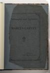 (GARVEY, MARCUS.) GARVEY, AMY JACQUES, Editor. Philosophy and Opinions of Marcus Garvey.